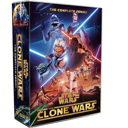 STAR WARS：THE CLONE WARS 25DVD The Complete Series Region 1 1