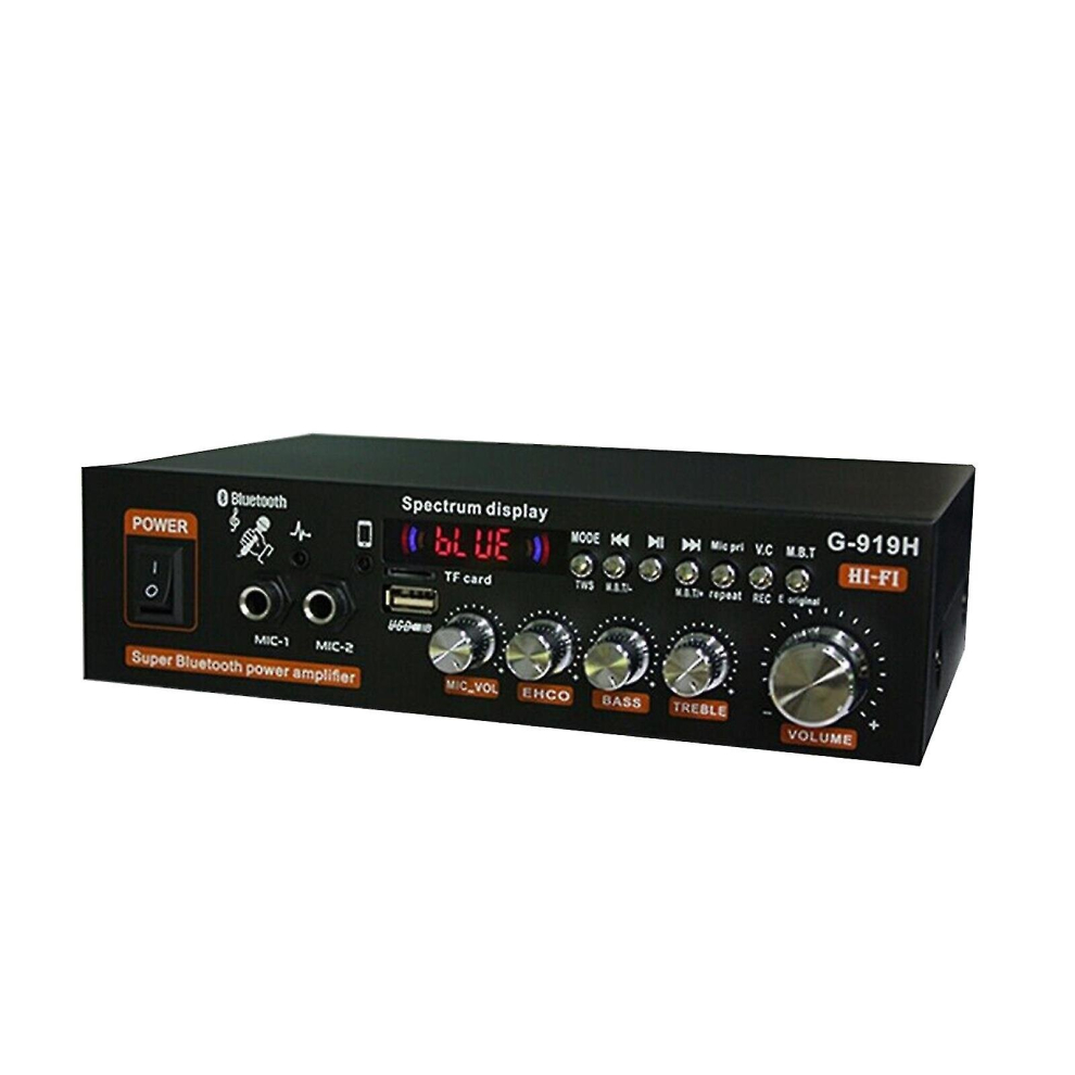 1000W Home Power Amplifiers Audio Bluetooth Amplificador Subwoofer Speaker 9376416174330