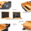 Bamboo Storage Chest with Movable Tray Wood Locking Stash Box Rolling Tray 4