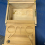 Bamboo Storage Chest with Movable Tray Wood Locking Stash Box Rolling Tray 5