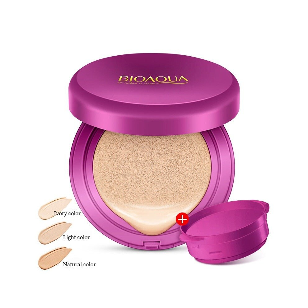 Bioaqua Air Cushion CC Cream Concealer Makeup, Moisturizes, Fair And Conceals Complexion