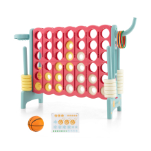 Giant 4-in-a-Row Game 4-to-Score Game Set Family Birthday Parties Xmas Party Toy