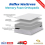 (4ft- Small Double, 4" - (1" Memory 3" Reflex)) REFLEX MEMORY FOAM ORTHOPAEDIC MATTRESS All Sizes 4