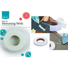 25m Hemming Web Large Roll - Iron-On Tape for Quick Sew-Free Bonding on Fabrics (Tailor & Craft)