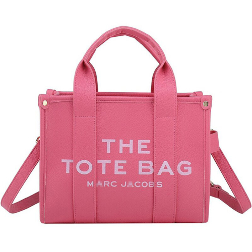 (Pink) Womens Handbags Designer Vintage Laptop PU Leather Shoulder Tote Bag