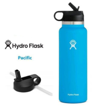 (Pacific, 40oz) Water Bottle | Straw Lid Design for Teenager Adult Sports Gym Fitness Outdoor