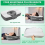 Elviros Cervical Memory Foam Neck pillow for Side Sleeping 5