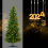 AAMEN Pre Lit Christmas Tree, 1.5M Green Pre-lit Breckenridge Pine Tree 6