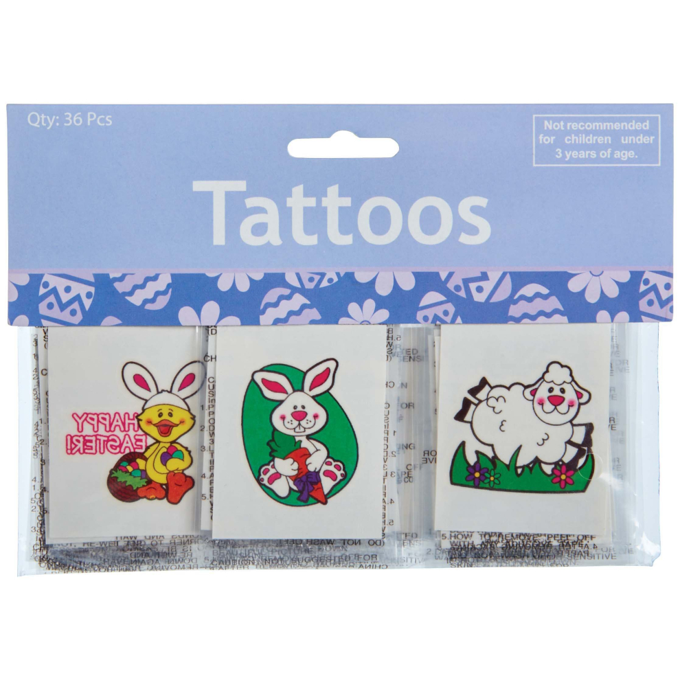 (Easter) Temporary Tattoo Pack 24