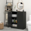 Costway 2-Door Storage Cabinet Modern Accent Cabinet Storage Organizer 8