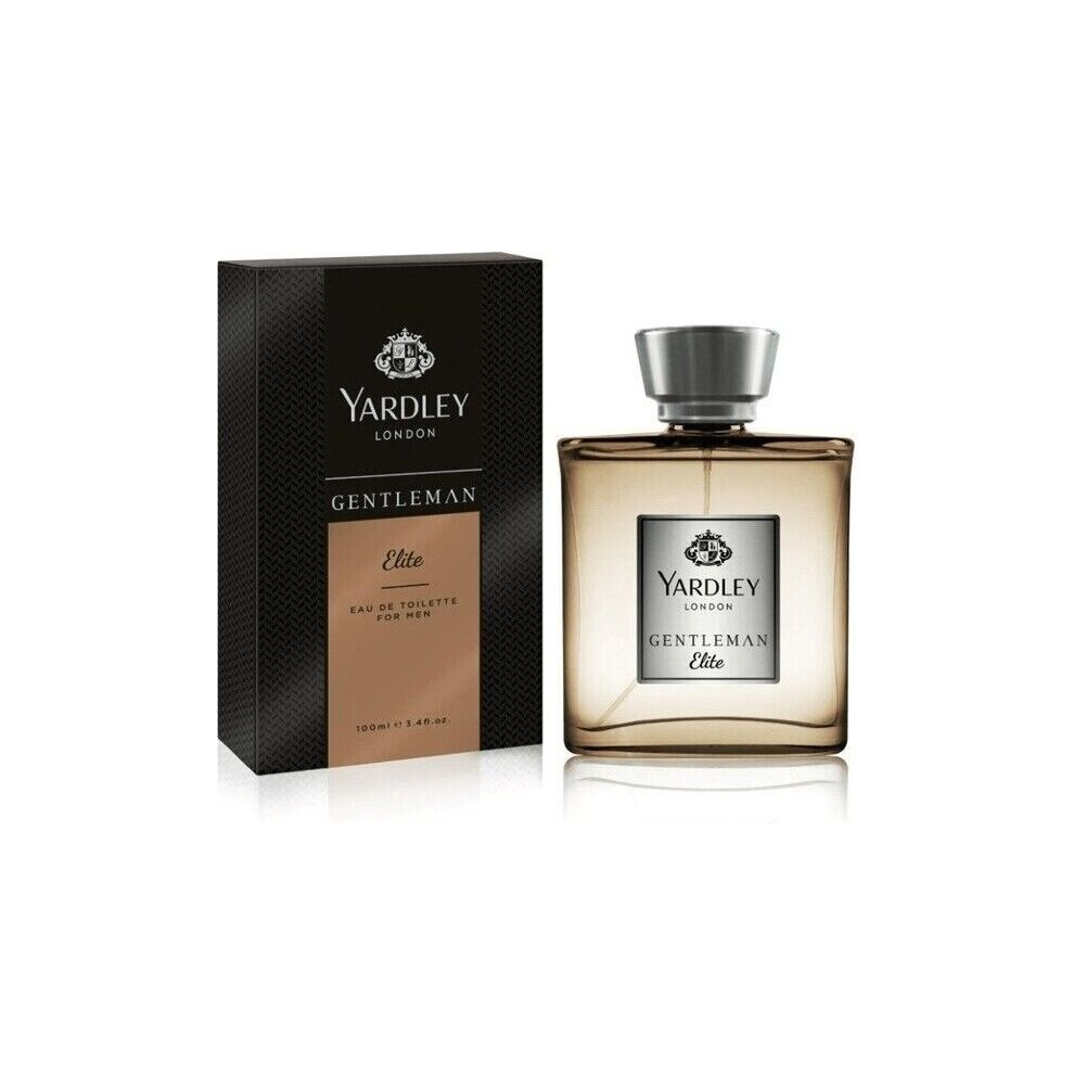 Yardley Gentleman Elite Eau De Toilette 100ml EDT Spray