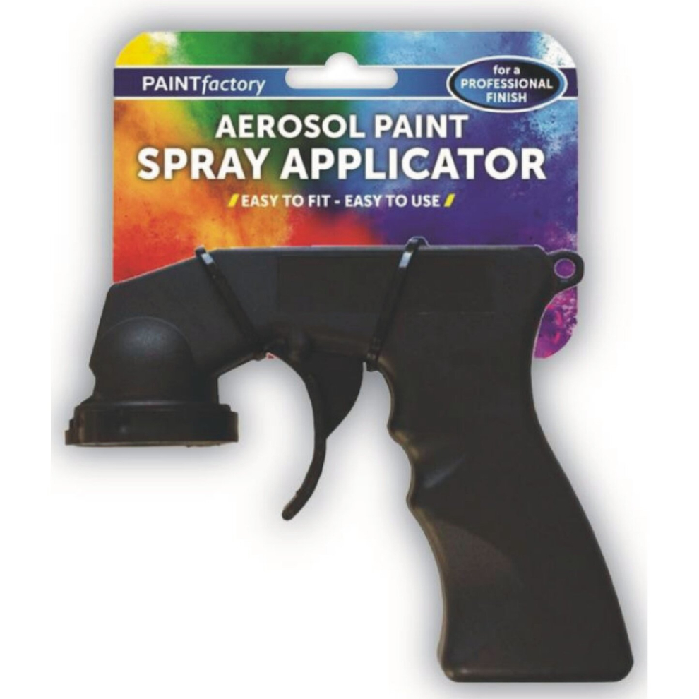 Spray Paint Aerosol Applicator Trigger Gun Black Professional Machine