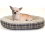 Small Dog bed with Orthopaedic Fleece Lining in Jute Plaid Actiaspet 2