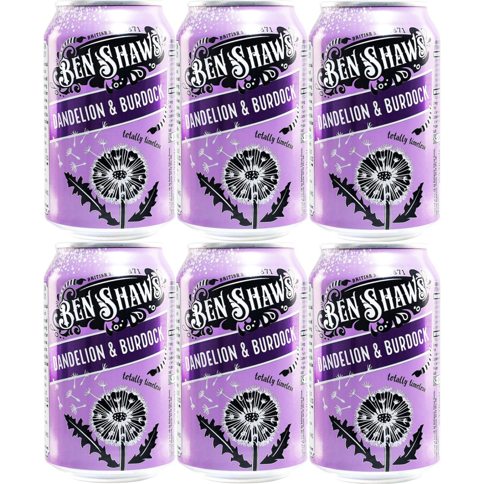 Ben Shaws X Dandelion & Burdock, 330Ml Size 6