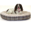 Dog bed with Orthopaedic Fleece Lining in Jute plaid Large Actiaspet 3