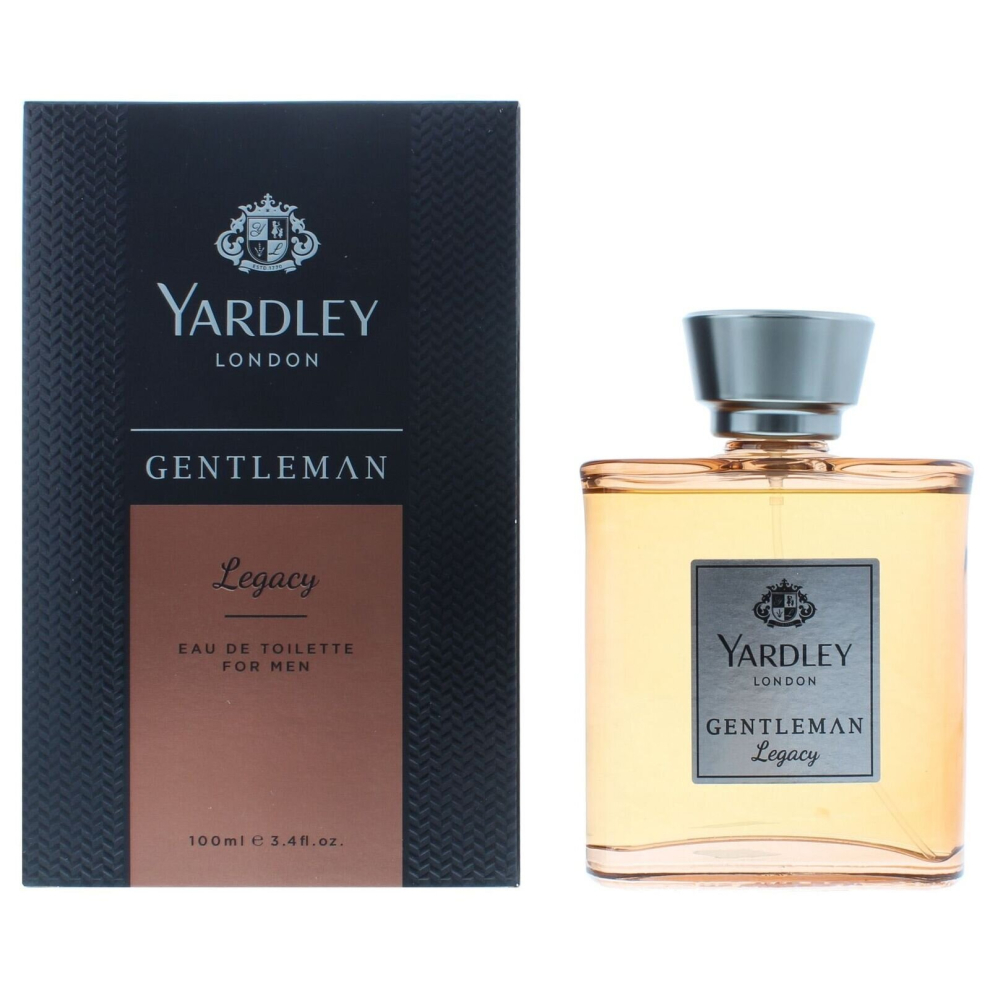 Yardley Gentleman Legacy by Yardley London Eau De Toilette Spray 3.4 oz