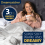 Dreamcatcher Deluxe  Faux Fur Electric Throw Blanket Light Grey Heated Soft Fleece 6