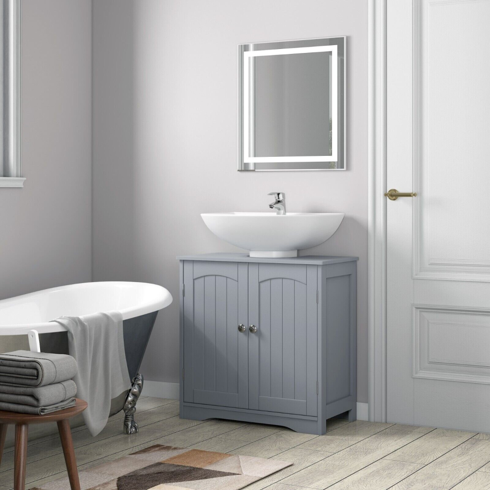 (GREY) mcc direct Under Sink Bathroom Cabinet Colarado