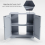 MCC (GREY) mcc direct Under Sink Bathroom Cabinet Colarado 5