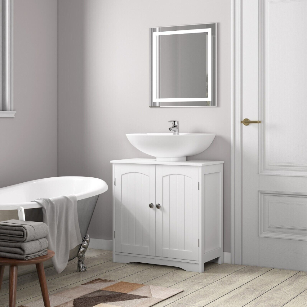 (WHITE) mcc direct Under Sink Bathroom Cabinet Colarado