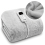 Dreamcatcher Deluxe  Faux Fur Electric Throw Blanket Light Grey Heated Soft Fleece 1