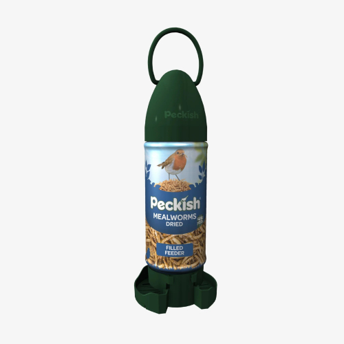 Peckish Peckish Ready to Use Pre-Filled Dried Mealworm Feeder