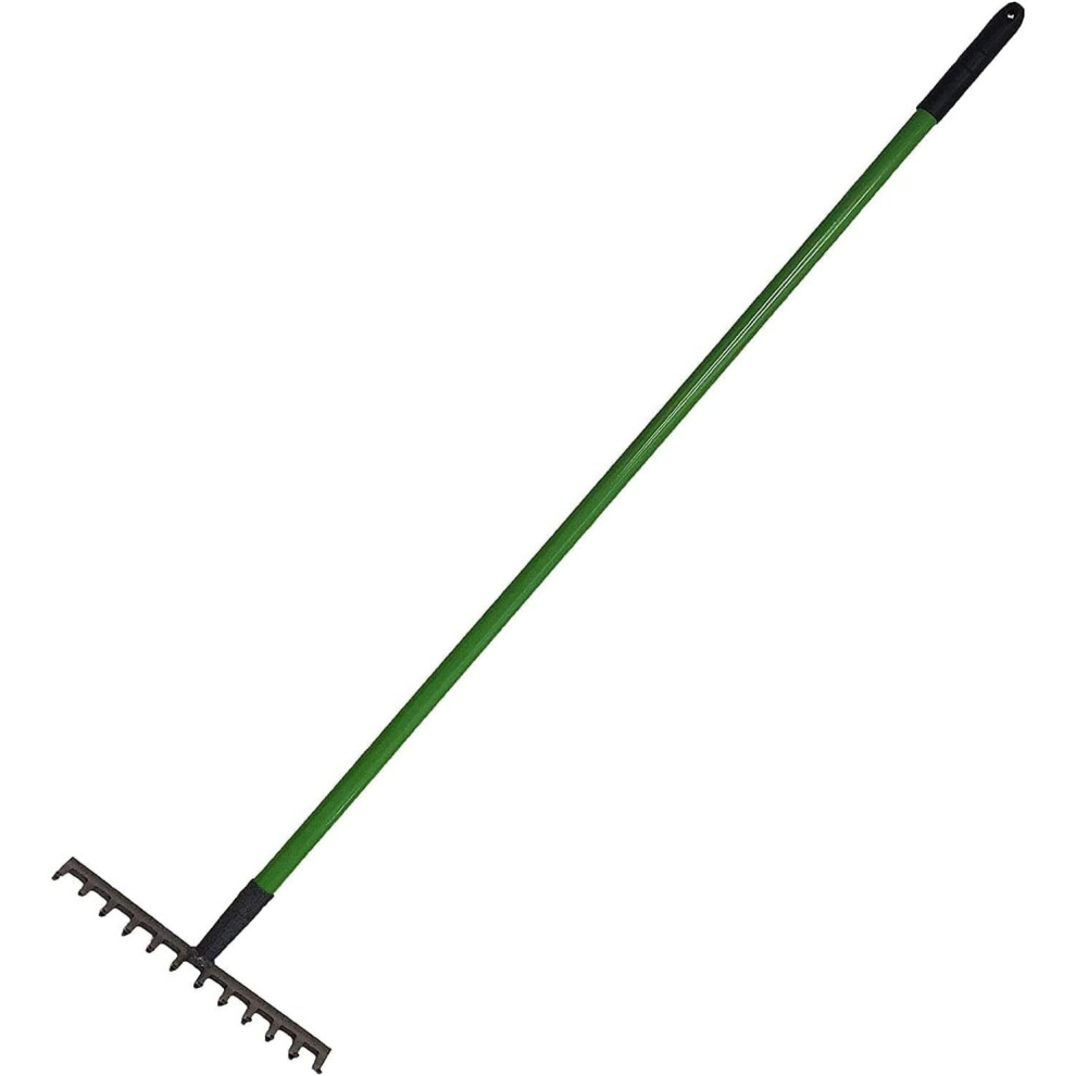 (Garden Rake	) Garden Farming Lightweight Carbon Steel Tools