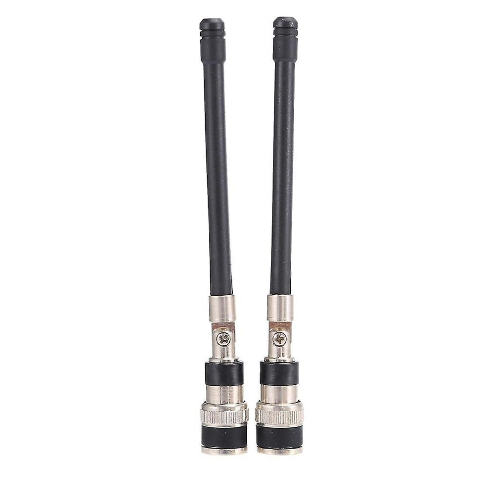 2 Pcs Bnc Uhf Microphone Antenna For Pgx24 Slx24 Slx4 Pg58 Sm58 Beta58 Series Wireless Mic Black 9363541128109