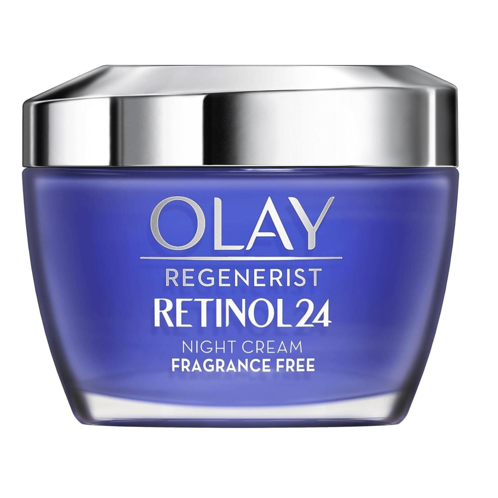Olay Cream Regenerist Night Face Retinol24 Fragrance Free Vitamin B3, 50Ml