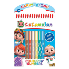 Cocomelon Colour By Numbers Set