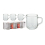 Bicchieri da caffè e tè 230 ml 3 pezzi. 2