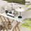 Casart 100cm Modern Console Table Faux Marble Entryway Table Narrow Accent Desk 8