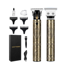 Padom Hair Trimmer Electric Beard Rechargeable T-Blade Trimmer, Professional Hair Clippers Shaver Hair Cutting Kit Gifts for Men
