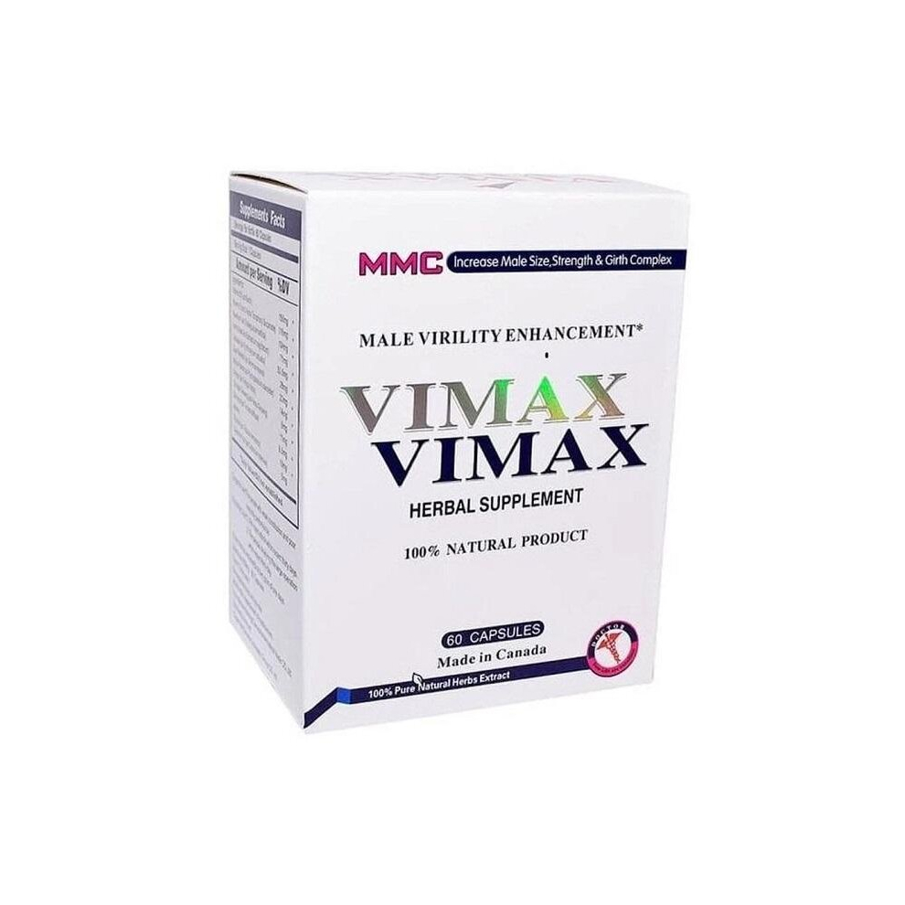 MMC -Vimax Herbal Supplement, Testosterone booster, 60 Caps