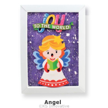 (Angel) Wooden Christmas Photo Frame