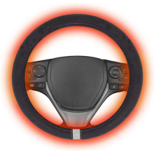 Auto Heated Steering Wheel Cover 12v 15 In Car Universal Winter Steering Wheel Heating Hand Warmer Wheel Protectivecover