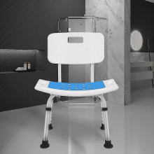 Bathroom Shower Chair Shower Chair Folding Bath Chair For The Elderly Adhesive Non-slip Warm Cushion (only Blue Cushion Without Chair)