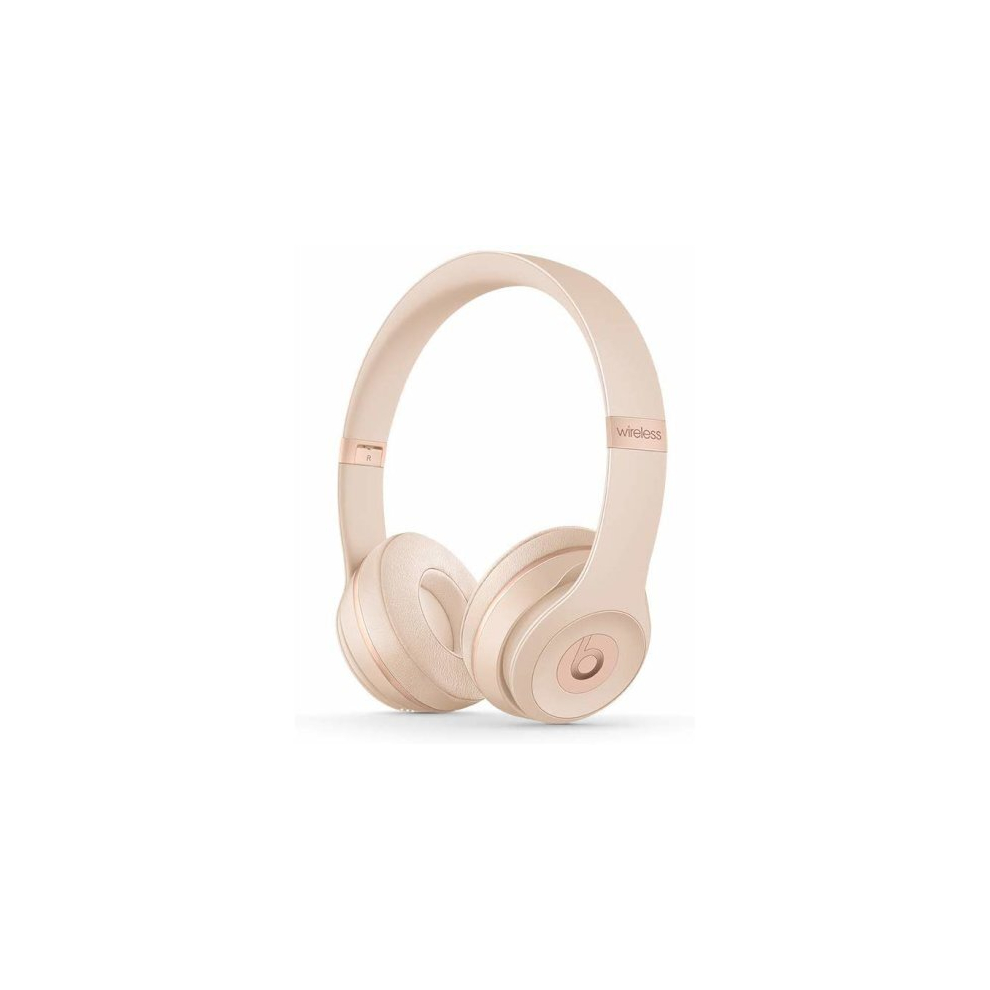 (Matt ) Beats Solo3 Wireless On-Ear Headphones Gold 6900263744472