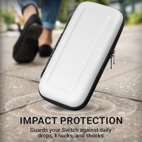 (White) Carrying Case for Nintendo Switch OLED Console 2