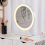 Living And Home Contemporary Vanity Mirror with LED Lights 3