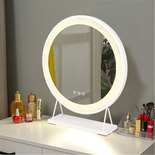 Living And Home Contemporary Vanity Mirror with LED Lights 1