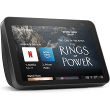 (Charcoal) Amazon Echo Show 8 HD 8-inch (2nd Generation) Smart Display Alexa - Refurbished