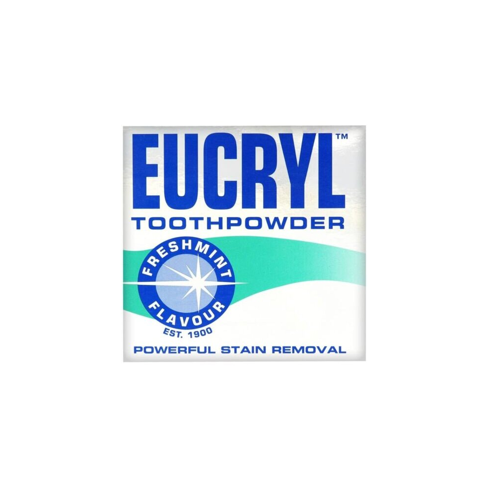 Eucryl Toothpowder, Freshmint, 50g