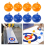 Tabletop Curling Game Educational Toy Party Camping Foldable Mini Tabletop Games 4