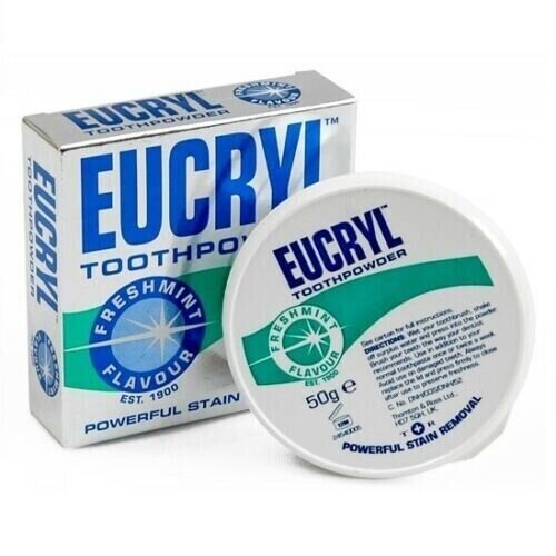 Eucryl Toothpowder, Freshmint, 50g 1