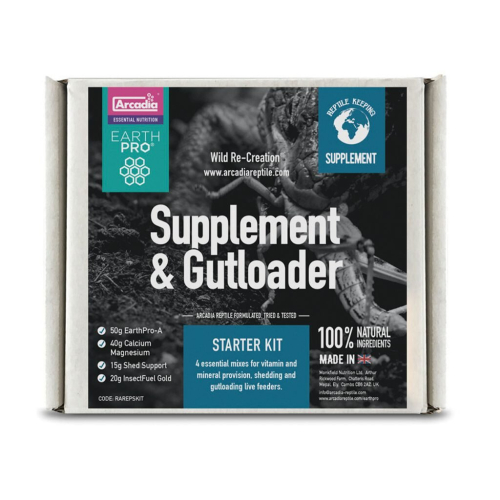 Arcadia Arcadia Earth Pro Supplement Starter Kit Reptile Feeding