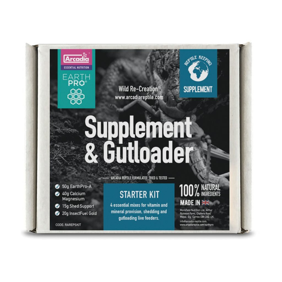 EarthPro Reptile Supplement and Gutloader Starter Kit