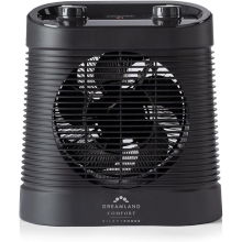 Dreamland Silent Power Comfort Portable Fan Heater with 4 Heating Modes