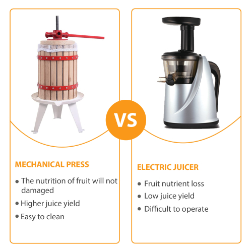 Fruit Pressed Wine Cider Maker Crusher Apple Juicer Homemade Kit Tool Hard Wood 1