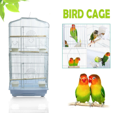 Bird Cage for Budgie Parakeet Canary Cockatiel Finch or Lovebird Large Metal
